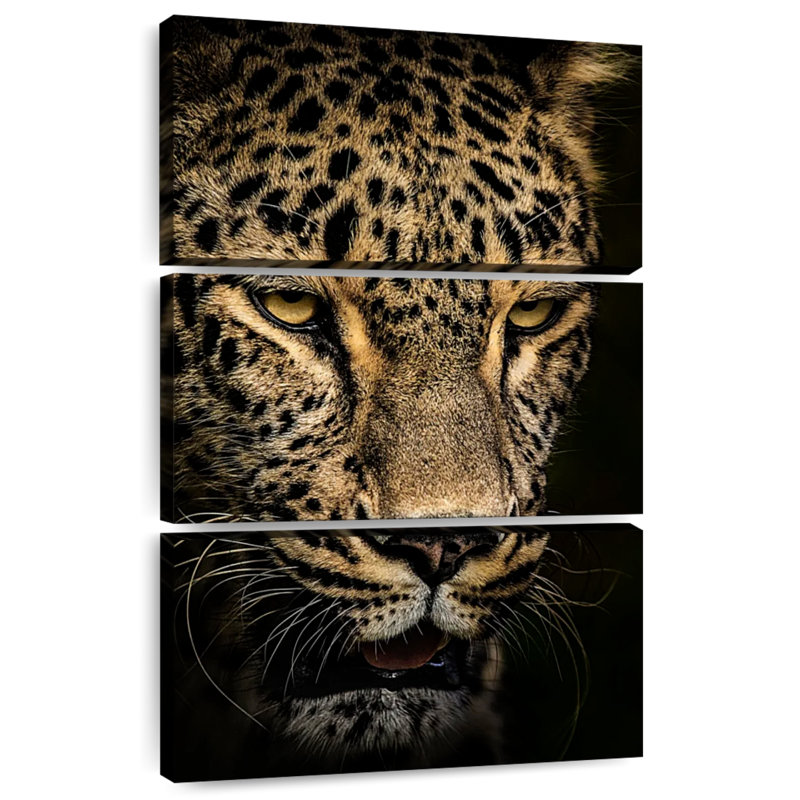 Brampt Waiting Leopard, 32" H x 20" W