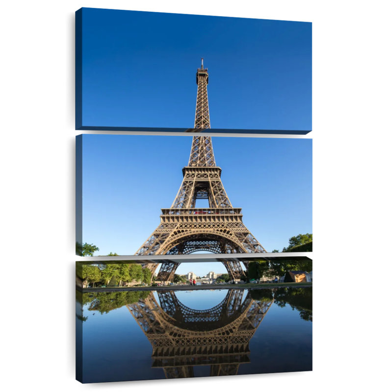 Nicci Historic Eiffel Tower, 57" H x 36" W