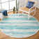 Margene Rug Hand Woven Cotton Striped Rug