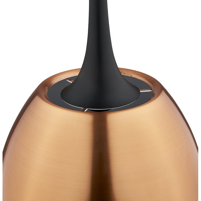 Marcy 1 - Light Metal Dome Pendant, Copper