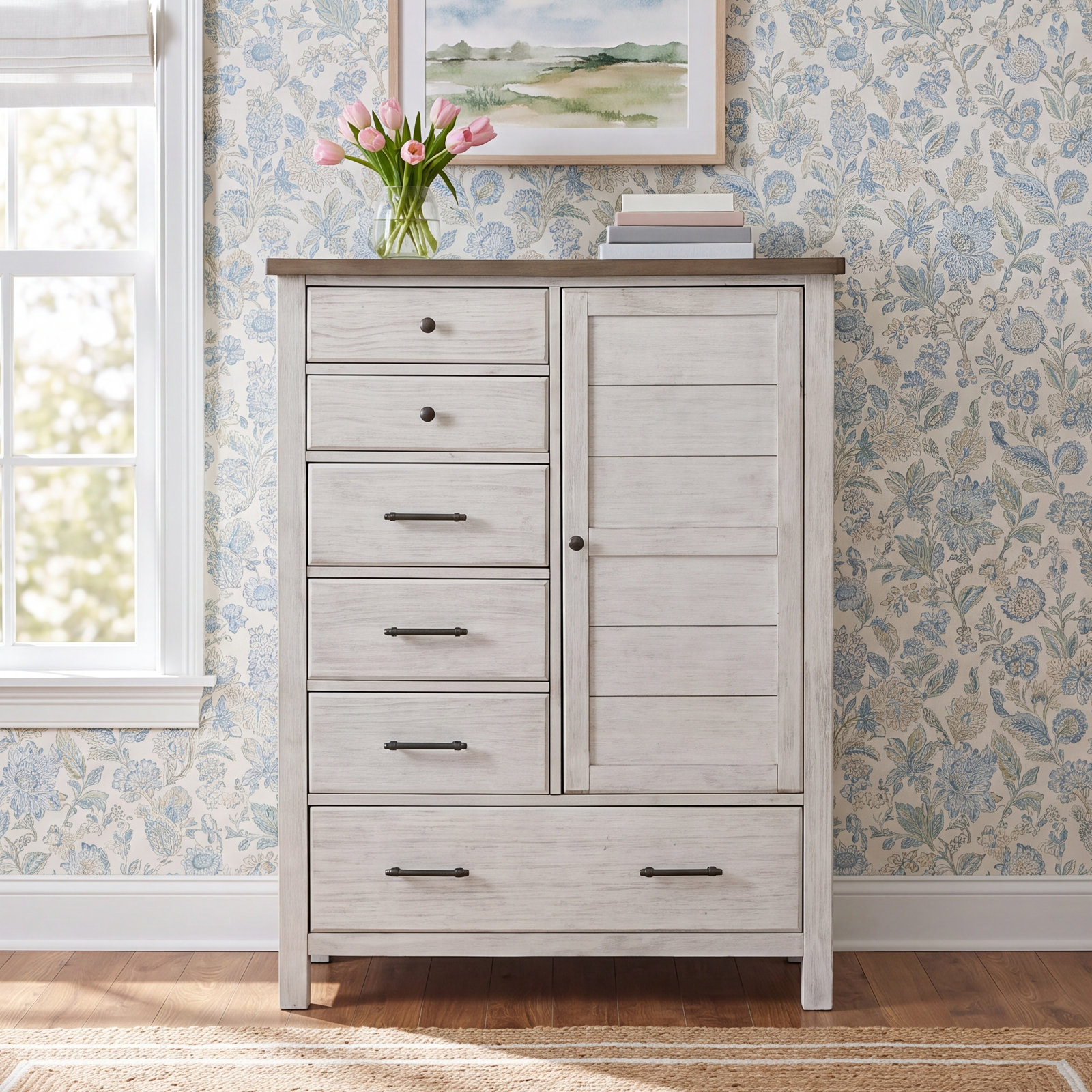 Brennan 6-Drawer Combo Dresser