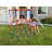 Large Sprinklers Set with Poles and Hose - Build Houses and More with a Water Sprinkler System