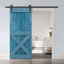 Porte de grange à panneaux et en bois avec quincaillerie d'installation-87953014-87953024-87953085