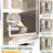 Makeup Vanity With 3 Color Switchable Lights & Openable Mirror, 4 Drawers, 1 Cabinet, White , Bedroom Essential Featuring Colors Drawers Cabinet Desk For Bedroom,-332751190