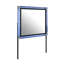 Miroir noir Lando avec DEL