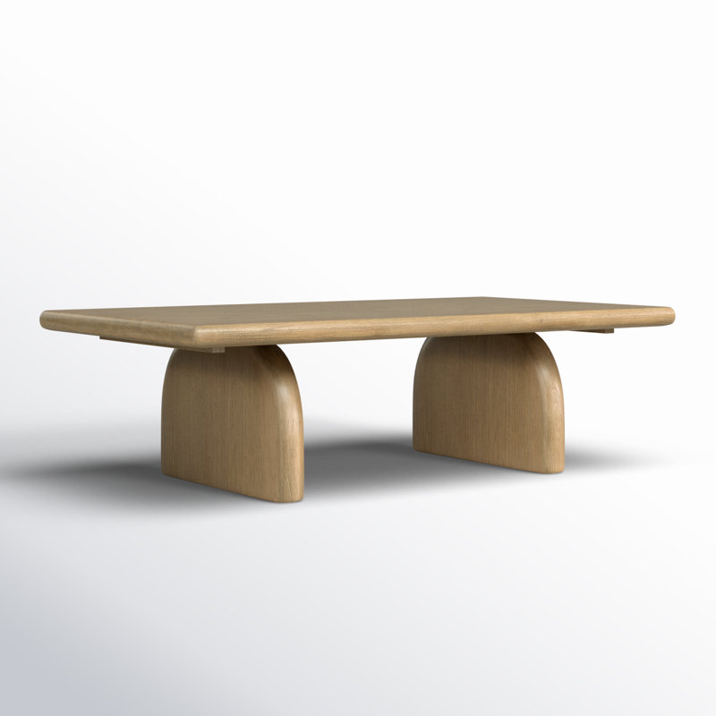 Fen Solid Wood Single Coffee Table