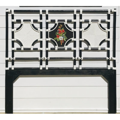 Polk Wicker Open-Frame Headboard