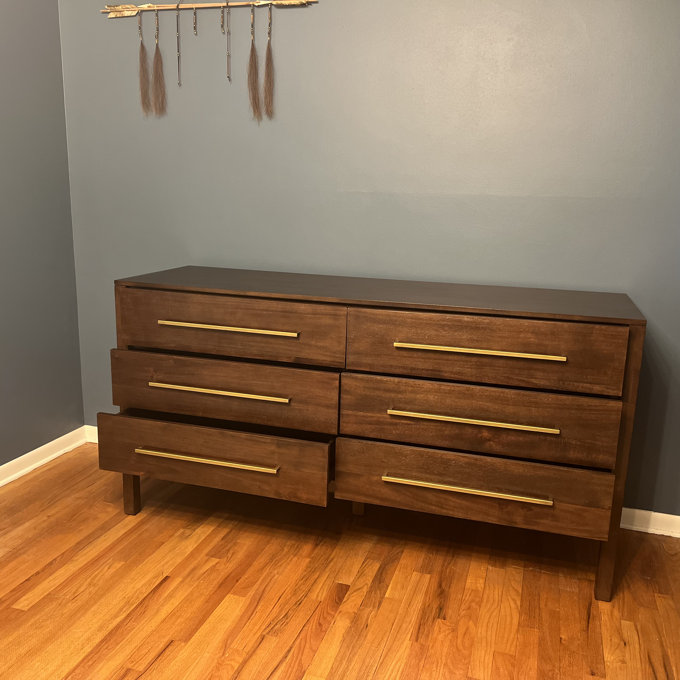 cascade brown 6 drawer dresser Cascade - 6-Drawer Dresser