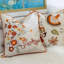 Coussin décoratif à motif floral Thanksgiving