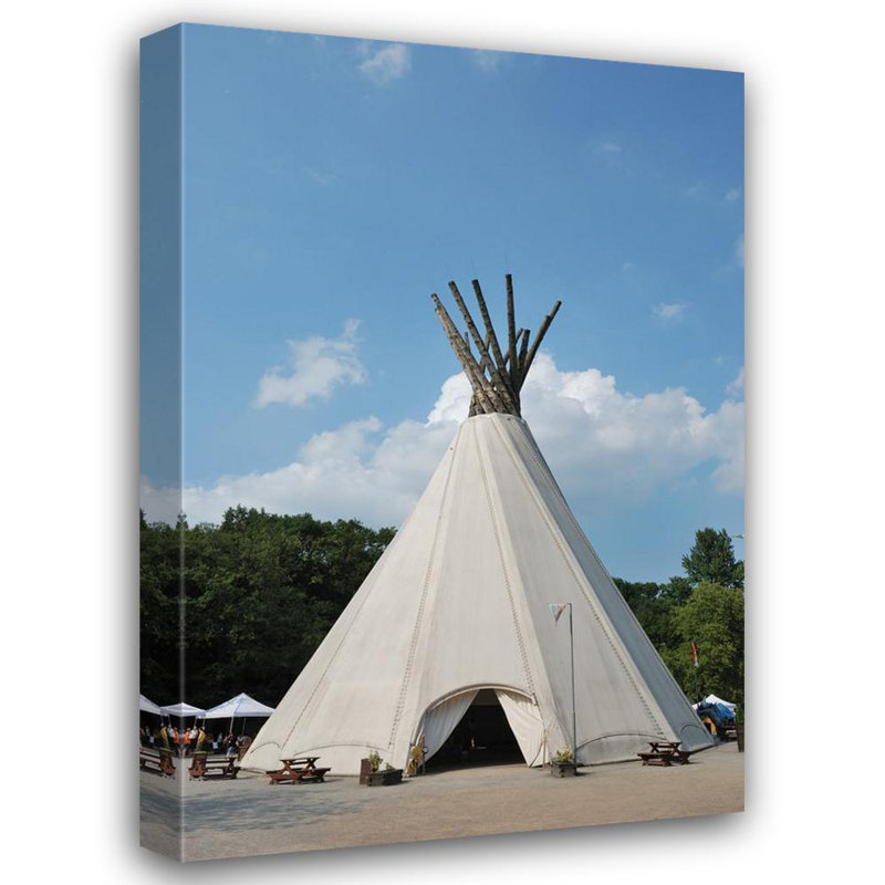 Big Tipi in Dortmund, 48" H x 32" W