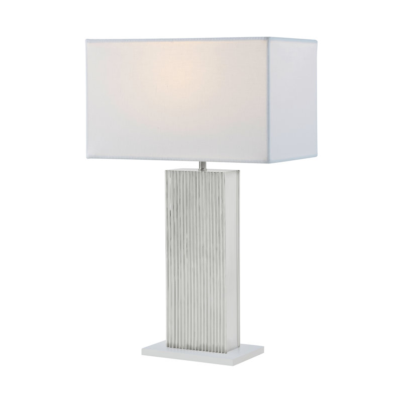 Lampe d'éclairage TA, Plaqué nickel