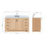ARIEL TAYLOR 61 IN RECTANGLE SINK VANITY-1966789389-1977495147