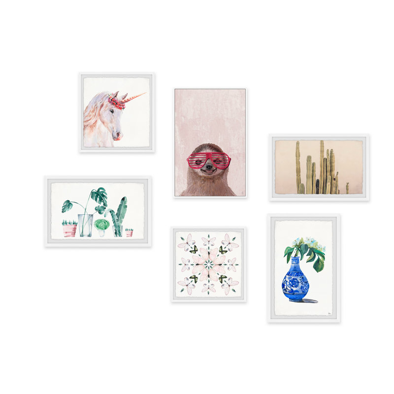 Sarahbella «Ethereal Renaissance Hexaptych»