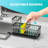 304 Sponge Holder for Kitchen Sink - Kitchen Sink Caddy with High Brush Holder & Soap Dispenser-112888108