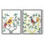 WhittyBird III - reproduction encadrée de qualité supérieure - prête à être accrochée - aucun clou requis - aucun clou requis-227815664-227815661