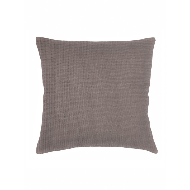 Housse de coussin en lin Taupe So Soft 24 x 24 seulement, Taupe