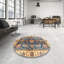 Tapis décoratif multicolore à motif abstrait-508697063
