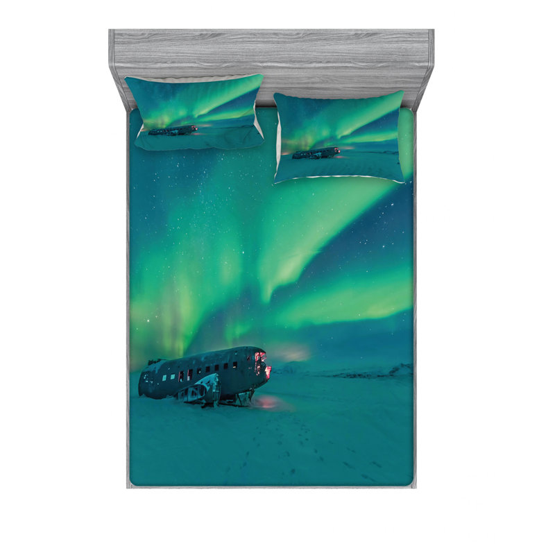 Microfiber Sheet Set, Full/Double Sheet Set with Fitted Sheet