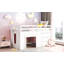 Lit mezzanine simple avec armoire et tablette-1486234521