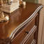 Armoire d'appoint en noyer massif