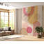 Murale abstraite pelez et collez - Mid-Century géométrique-1374085918