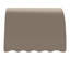 Auvent fixe en tissu acrylique Awann Savannah-110951055-110951101