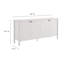 Buffet blanc festonné 4 portes Emmeline-106714567