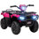 Goolsby Isabelle & Max 12V Electric Car for Kids Battery Powered Quad Bike Ages 3-5 Pink