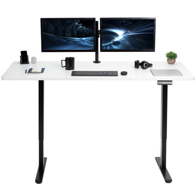 VIVO Electric Dual Motor 71” x 30” Standing Desk, E2B7B Series