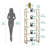Modern 5 Tiers Bookshelf-1227928625-1236044828