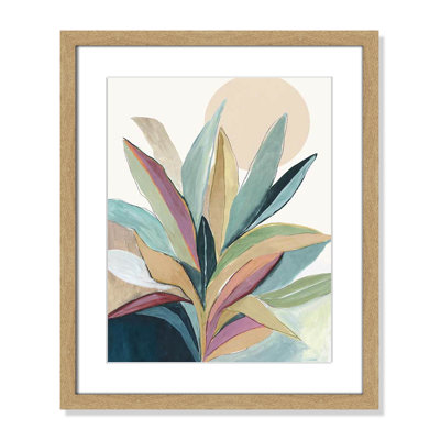 Byer "Sunny Bright Leaves I" Print by Asia Jensen