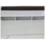 Comptoir de laveuse-sécheuse 54 pouces avec patins antidérapants - Organisateur de rangement pour salle de lavage à double couche, plateau de rangement en panneau de fibres à densité moyenne imperméable avec rebord pour l'organisation de la salle de lavage (blanc)-124413435