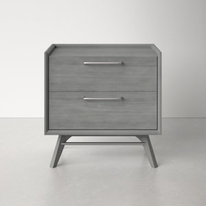 Walter 2 Drawer Nightstand