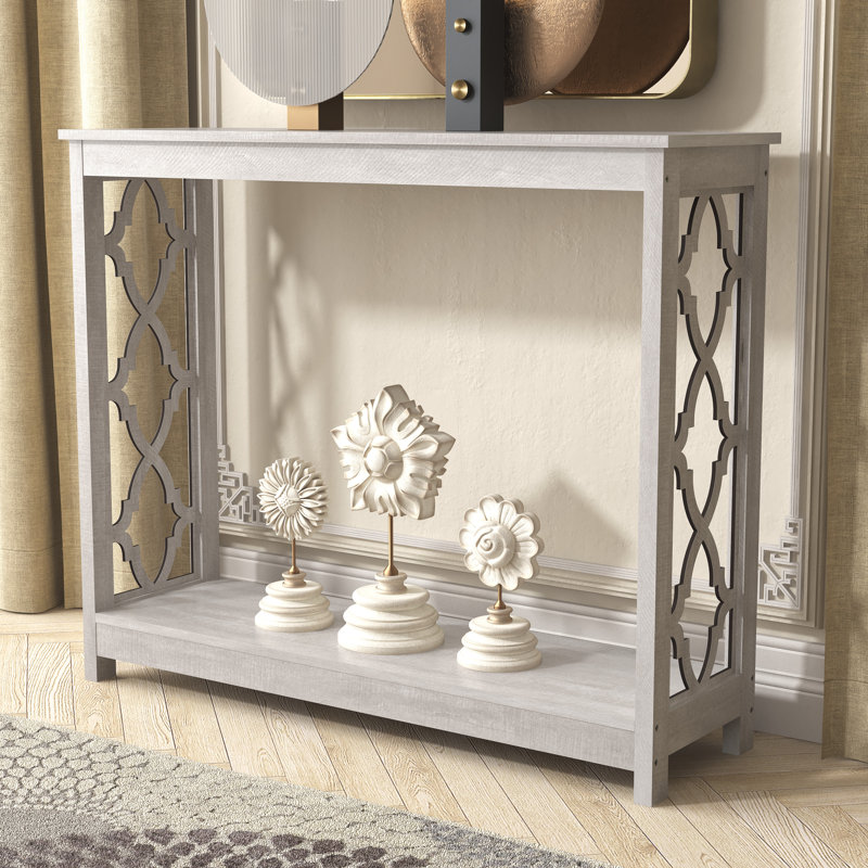 Console 38,1 po Chessani, Gris clair