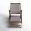 Chaise de patio avec repose-pieds Maurelle-906034856