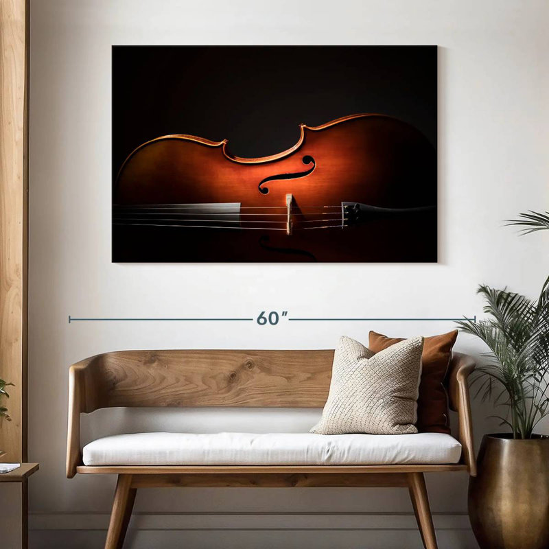 Abarca Cello Curves, 32" H x 48" W