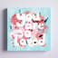 Art floral sur toile Lemanski