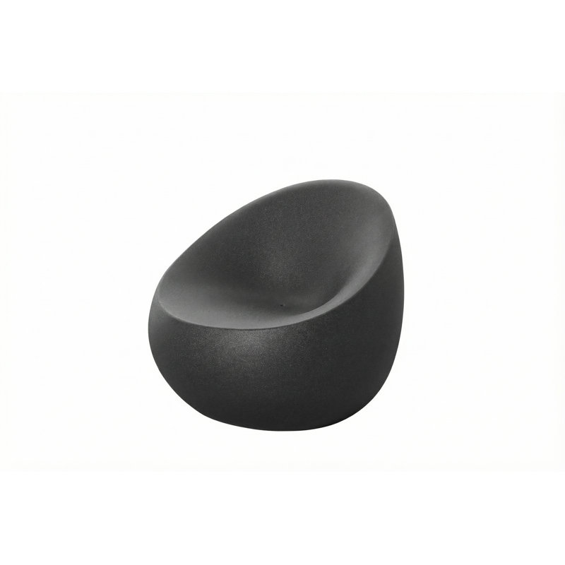 Stone Patio Chair, Anthracite