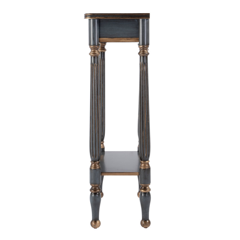 Whitney Console Table, Blue