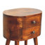 Hibbell 35cm W Solid Wood Bedside Table