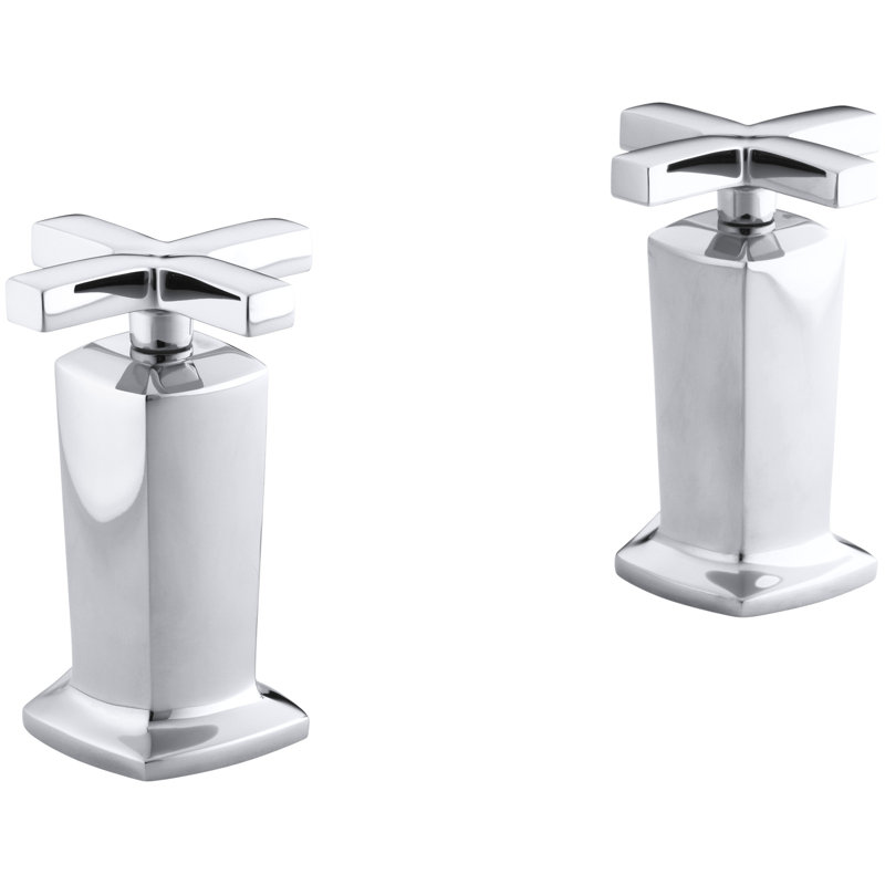 Margaux Bath Handle, Polished Chrome