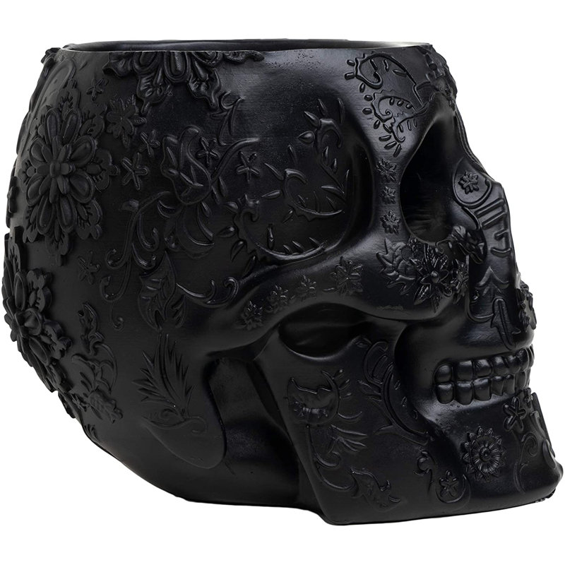Organisateur de maquillage Skull