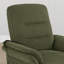 Fauteuil inclinable oscillant pivotant 35,4 po avec rangement latéral et chargement USB-133006859