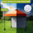10' X 10‘ Pop Up Canopy With Sidewalls For Outdoor, Waterproof Portable Canopy With One Push Setup-109519364