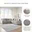 Canapé modulaire 5 pièces Bradninch
