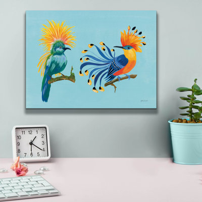 «Birds Of Paradise 6» par Yvette St. Amant, art mural sur toile