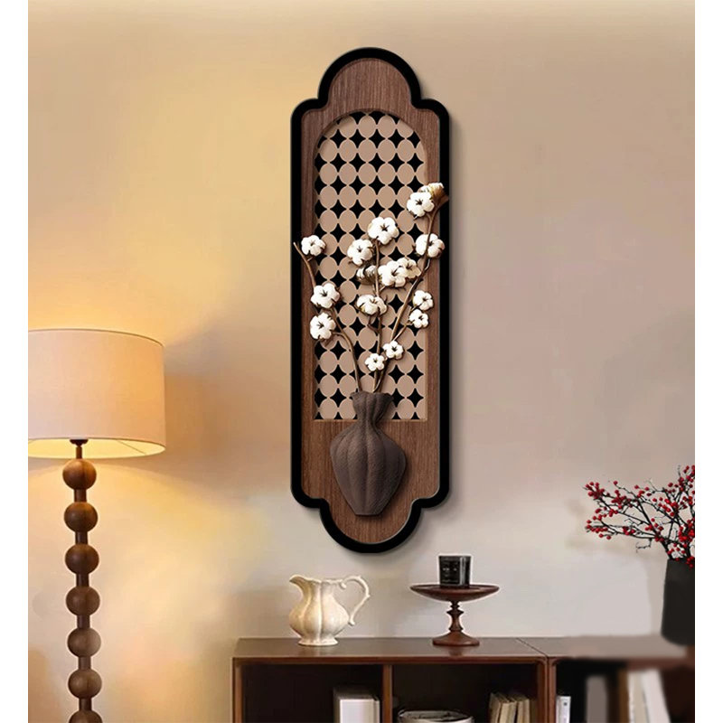 Art mural français rétro français sans cadre, H 39,37 po x l 12,99 po x P 0,79 po