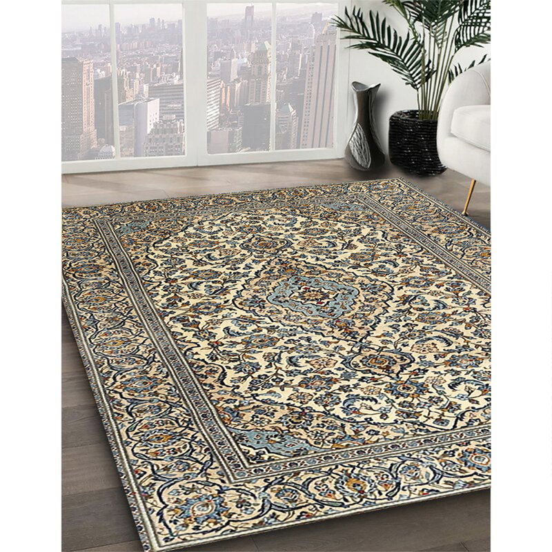 Chlorine Oriental Indoor Rug, Square 5'