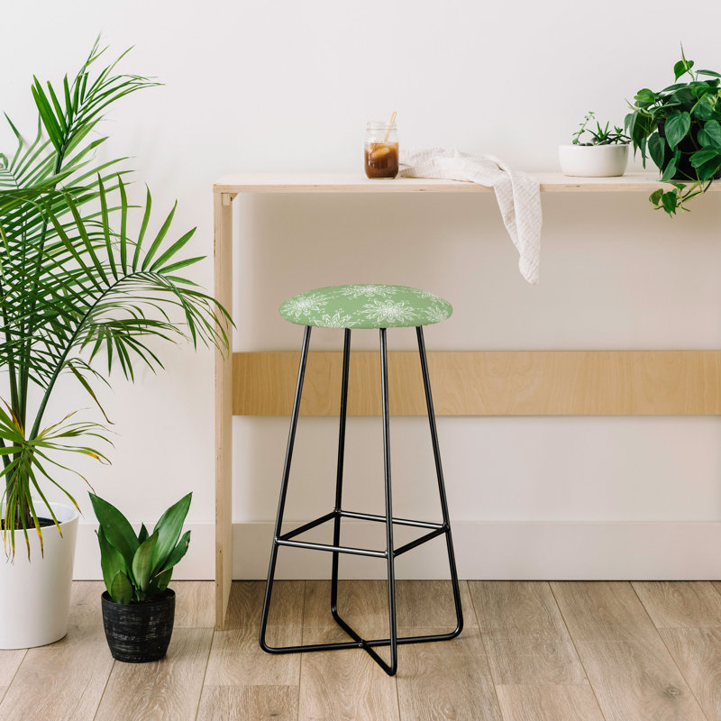 Tabouret de bar 28 po Dezerea, Noir