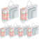 6 Pack Clear PVC Clothes Storage Bags With Zip Reinforced Handle Under Bed Bedding Organiser Blankets Storage Boxes Dustproof Transparent Moving Totes For Blankets Sweater Bed Sheet Pillows